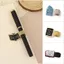 Kẹp bút BEABOUT, Giá đỡ bút đàn hồi bằng kim loại, Sách di động có hình vòng bút Spring Pen Keeper Journals & Notebook