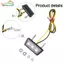 Đèn LED biển số 12V chống nước cho xe máy với thiết kế LED sáng