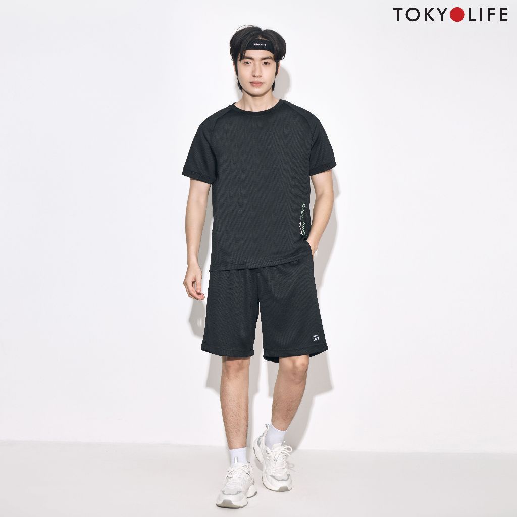 [Live] Áo Thun Nam Thể Thao Basic Ngắn Tay 40000439 C7TSH901P - TOKYOLIFE