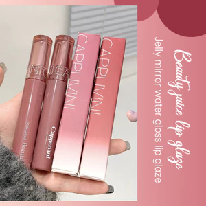 【Roshy】son bóng môi dạng nước phản chiếu ánh sáng dành cho nữ. son bóng môi dạng thạch mềm mại Son bóng môi vị