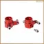 2 Chiếc Phụ Kiện Kim Loại Nâng Cấp Tay Lái Phía Sau Cho P929 P939 K969 K979 K989 K999 1 / 28 Xe RC, Đỏ