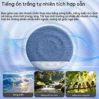 Loa Bluetooth Mini Âm Thanh Trắng Nature Sound, Hẹn Giờ Ngủ, Phát Nhạc MP3 Không Dây Siêu Mỏng
