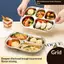 {BUDDI} 2 Lưới Thép Không Gỉ Vuông Đĩa Bento Chống Rò Rỉ Khay Đựng Thực Phẩm Chia Có Thể Tái Sử Dụng Cho Trẻ Em Đi Học Ăn Trưa Sử Dụng {buddingenergy}
