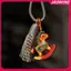 JASMINE Sáng Tạo Gỗ Đàn Hương Cung Hoàng Đạo Ngựa Móc Khóa Mặt Dây Chuyền Điện Thoại Di Động Treo Trang Trí Dễ Thương Bằng Gỗ Hiện Vật Nhỏ Trang Trí Cặp Đôi Quà Tặng JASMINE