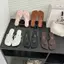 TT 2026 Mùa Hè Phong Cách Mới Flip-Flops Tất Cả Trận Đấu Đế Mềm Mũi Vuông Đế Bằng Giày Sandal Nữ