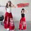 Bé Gái Sling Top Mùa Hè 2026 Phong Cách Mới Trẻ Em In Chữ Slim-fit Top