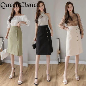 Váy Midi Nữ Màu Đen Phù Hợp Văn Phòng