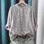Áo sơ mi nữ dài tay cotton mềm mại, phù hợp văn phòng