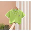 Áo sơ mi Polo trẻ em Animal Friends In hình áo sơ mi ngắn tay cơ bản cho trẻ em Trường học hàng ngày