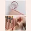 Hộp đựng cọ trang điểm HFSHY Hộp đựng cọ trang điểm Du lịch Túi đựng mỹ phẩm chống thấm nước Đứng lên Cốc trang điểm có thể gập lại có dây kéo Túi đựng cọ trang điểm VN