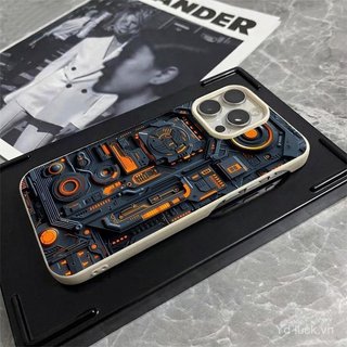 Retro Khối xây dựng độc đáo Xu hướng thời trang Vỏ mềm nửa gói Thích hợp cho iPhone 17promax 11 12 13pro 14promax 15 16plus 17pro 14 16pro Ốp điện thoại chống sốc
