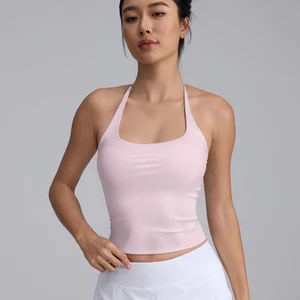 Áo Ngực Thể Thao Dây Cổ Chữ U Chống Sốc, Nhanh Khô Cho Yoga và Pilates