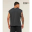 Gym Tank Top Không Tay Dáng Rộng Thoải Mái, Họa Tiết Đường Phố Trendy