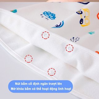 Tã Cotton chống thấm nước cho bé thoáng khí có thể tái sử dụng Quần ngủ chống rò rỉ cho trẻ sơ sinh