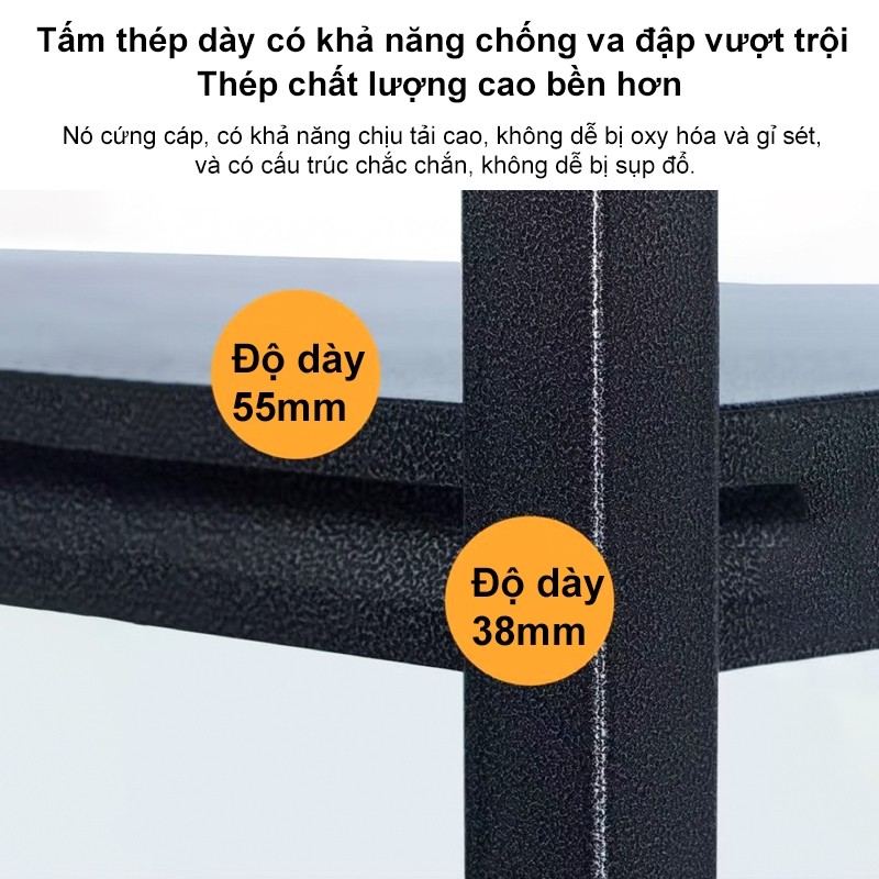 Kệ bếp gas sắt Kệ Để Đồ nhà bếp cao cấp Chịu nhiệt độ cao Kệ bếp ga Cần thiết cho mọi gia đình