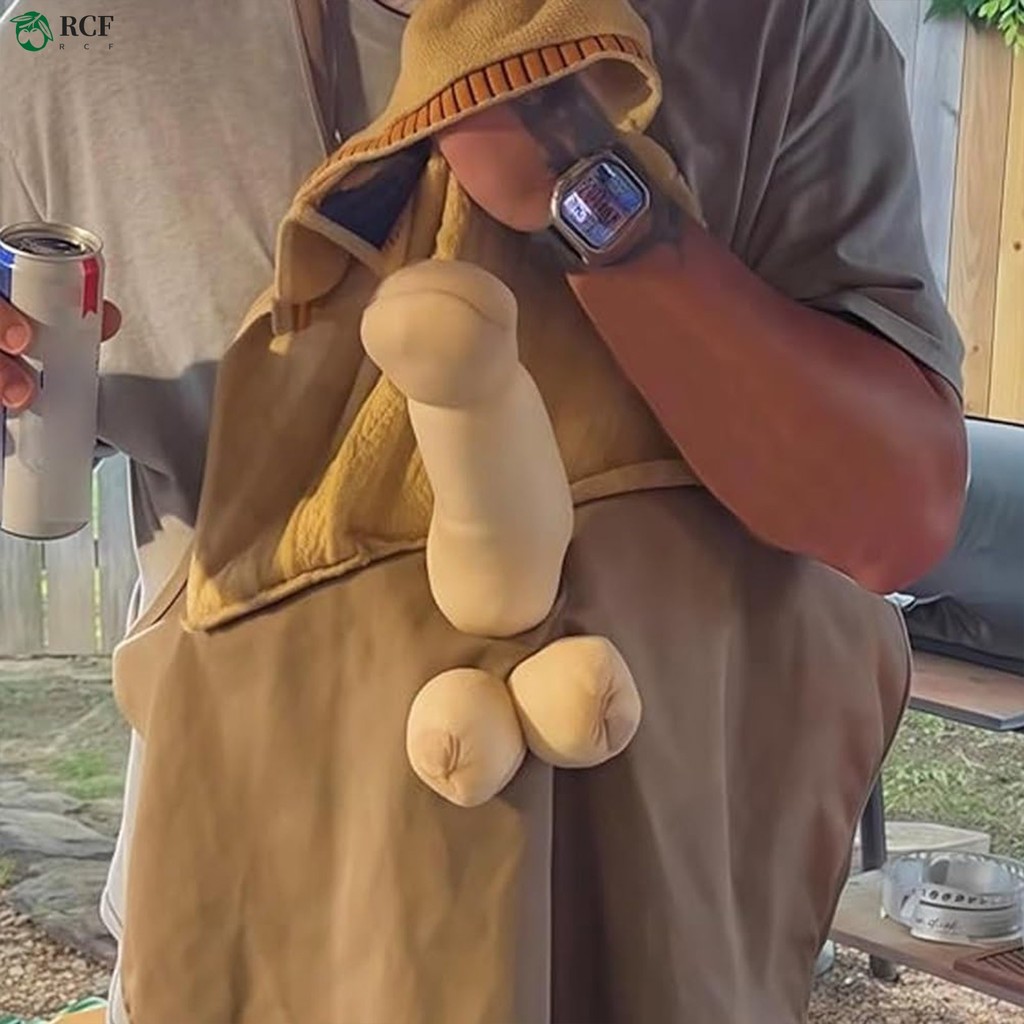 Tạp dề Prank Chef 's Tạp dề Prank sáng tạo Bảo vệ nấu ăn với dây đeo có thể điều chỉnh cho thịt nướng nhà bếp