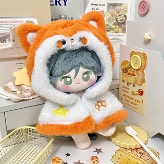 20 Quần Áo Dễ Thương Áo Cho Bé Quần Áo Sang Trọng 10cm Cotton Búp Bê Búp Bê Búp Bê Trang Điểm Little Fox Áo 4.27