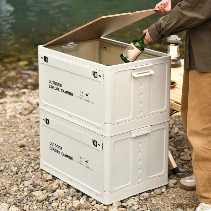 Camping Outdoor Foldable Gear Organizer - Hộp Đựng Máy Tính Bảng và Đồ Du Lịch