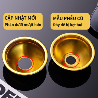 Gạt Tàn Thuốc Bằng Thủy Tinh Cao Cấp, Nắp Inox, Gạt Tàn Sáng Tạo, Chống Gió, Chống Bay Tro, Chống Mùi Lạ