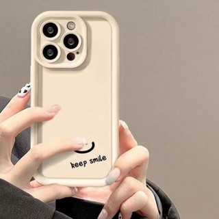 Dành Cho IPhone17 16 15 14 13 12 11ProMax X XR XSMax 7Plus Đơn giản Vintage mặt cười emo trường hợp điện thoại chống rơi
