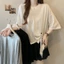 Áo thun ngắn tay dành cho nữ, thời trang mới mùa hè, dáng rộng và giản dị, áo thun giảm béo dành cho nữ