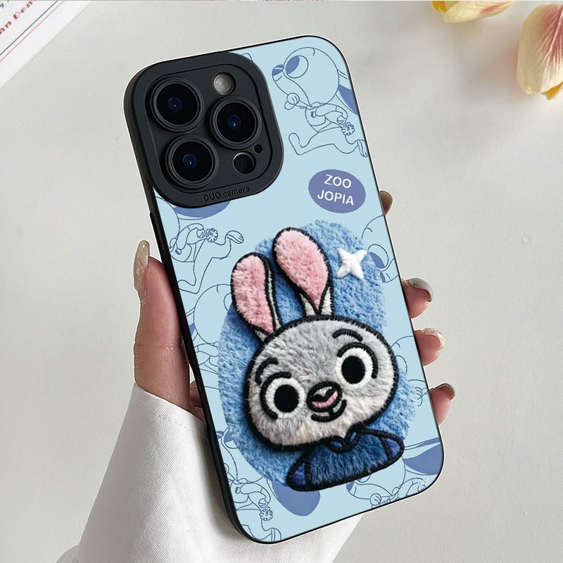 Ốp lưng iPhone Judy Chất liệu silicon mềm chống sốc có họa tiết - iP 7/8/X/XS/11/12/13/14/15/16/17/Plus/Pro/Max/Air