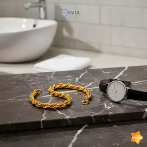 Vòng tay mạ vàng hợp kim với xương rắn vàng giả Dây chuyền xoắn thời trang Trang sức thời trang cho Prom mới