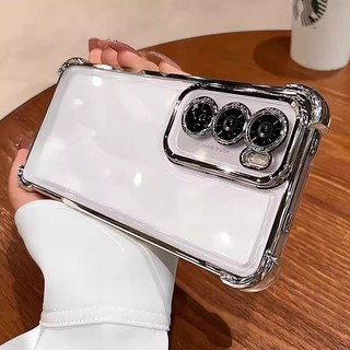 Vỏ Desxz VIVO V40 V30 V29 V27 V23 Pro V27E Vỏ điện thoại mạ trong suốt Bảo vệ Camera Túi khí Vỏ silicon mềm chống sốc