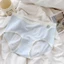 Quần lót kinh nguyệt giữa eo dành cho nữ, Chất liệu Cotton nguyên chất, Đáy kháng khuẩn, Kích thước lớn, Chống rò rỉ.