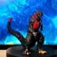 Phong cách mới Vua quái vật Lava Red Lotus Godzilla Đồ chơi cao su mềm Mô hình phim Trang trí quà tặng cậu bé