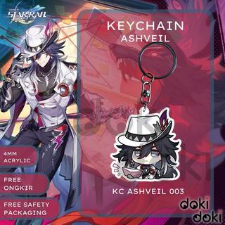 DOKIDOKI GANTUNGAN KUNCI KEYCHAIN ANAXA HONKAI STAR RAIL - KC ASHVEIL 001