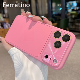 Phim Bảo Vệ Ống Kính Aurora Màu Trơn Silicon Ốp Lưng Điện Thoại iPhone 17Promax 17Pro 12 13 14 15 16 Pro Max Chống Sốc Nữ Điện Thoại Di Động