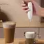 Máy trộn tạo bọt sữa điện không dây TRTR Máy tạo bọt cầm tay chạy bằng pin Kem cà phê Súp Bơ đậu phộng Trứng Đánh trứng Phụ kiện làm bánh VN