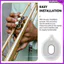 6 Chiếc Sáu Nhạc Cụ Phụ Kiện Trumpet Bộ Phụ Kiện Máy Giặt nỉ Di Động