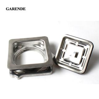 Garande Vuông Xử Lý Rác Giỏ Thoát Nước Thực Phẩm Xử Lý Chất Thải Phụ Kiện Thép Không Gỉ