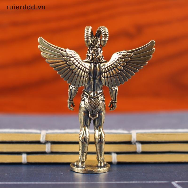 # ruierdd # Brass Devil Mini Nhân Vật Bộ Kim Loại Anime Sưu Tập Tượng Điêu Khắc Phong Cách Đồng Thau Cho Kệ Phòng Khách 5 Chiếc.