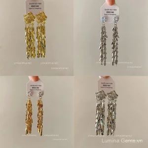 Mới Retro Hoa Tua Rua Bông Tai Pháp Niche Ánh Sáng Sang Trọng Cao Cấp Thời Trang Phù Hợp Với Phong Cách Trung Hoa Bông Tai