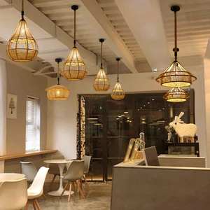 Đèn treo trần dây gai dầu, vị trí đa năng cho trang trại kho