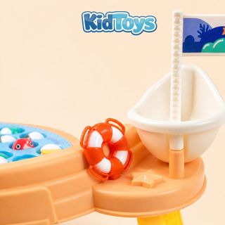 Bộ Đồ Chơi Câu Cá KidToys 45 Món - Bàn Câu Cá Phát Nhạc Giúp Bé Luyện Tay Mắt