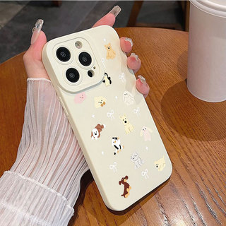 Ốp lưng iPhone Vỏ máy ảnh silicon họa tiết nơ hình thú - iP 7/8/X/XS/XR/11/12/13/14/15/16/17/Plus/Air/Pro/Max