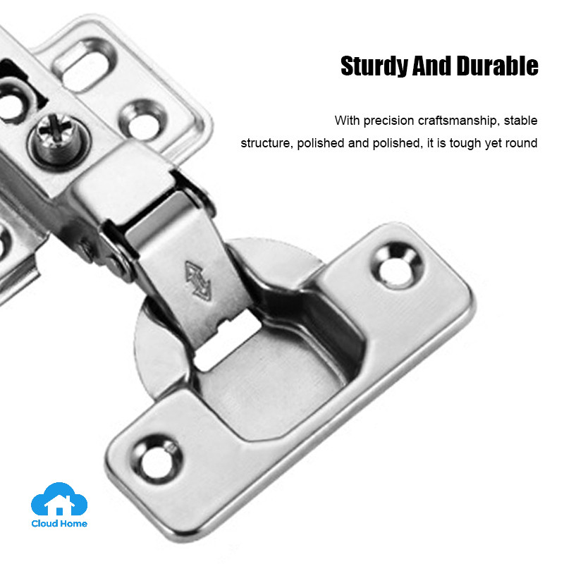 🌤️COD🌤️Bản lề tủ Bản lề inox cao cấp Bản lề bật giảm chấn cao cấp chống gỉ sét trọn đời