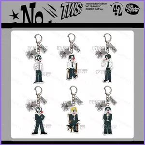 SQ11TWS SHINYU Acrylic Móc Khóa 5 Mini Album NO TRAGEDY Túi Mặt Dây Chuyền DOHOON Phụ Kiện Ngôi Sao Ngoại Vi