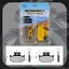 Thích hợp cho Possor Cheetah M5 J3D Off-Road Xe Máy Phía Trước Phía Sau Má Phanh Đĩa / Da