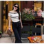 ÁO TRỄ VAI VIỀN ĐEN WGWE - W8897
