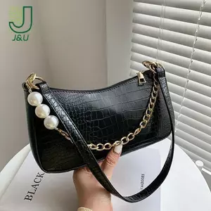 Dây Đeo Ngọc Trai Cho Túi Xách Phụ Kiện Thời Trang Cho Túi Xách Tay Tay Cầm Dây Xích Kim Loại