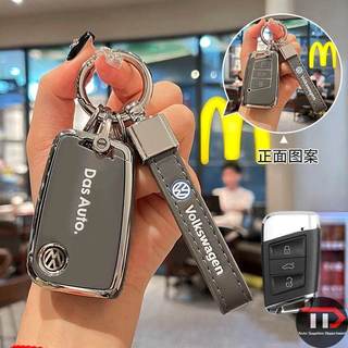 Vỏ chìa khóa xe Volkswagen TPU Thích hợp cho Sagitarian / Lavida / Magotan / polo / Taiyue / Tiguan / Bora / Santana / Passat