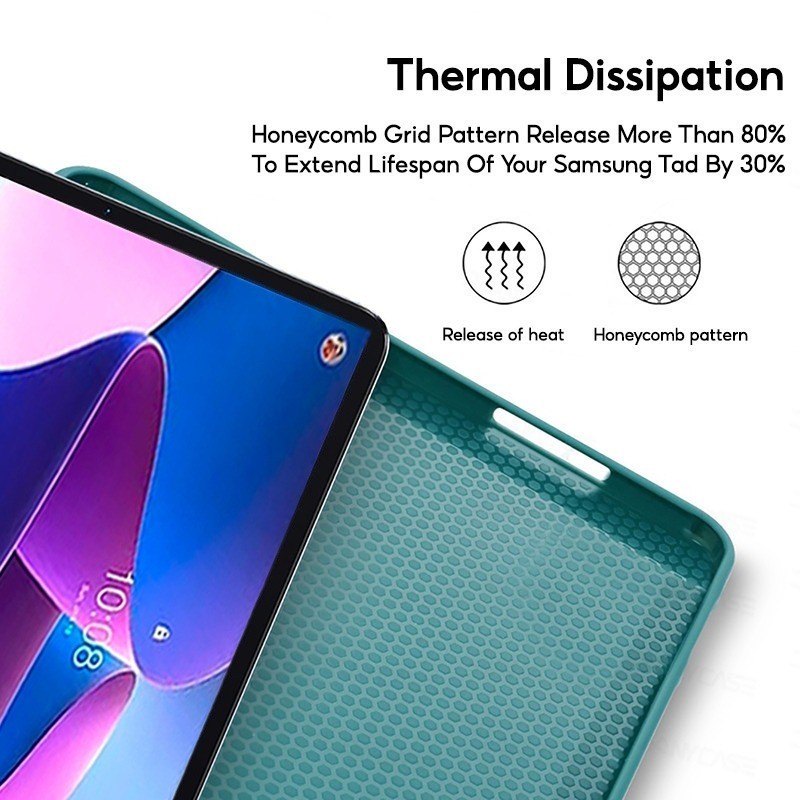 Ốp điện thoại Máy Tính Bảng Cho Lenovo Tab P12 12.7 K11 Gen 2 K10 Pro 10.61 Ốp điện thoại TPU Mềm Vỏ Máy Tính Bảng Cho Lenovo Tab M10 Plus Thế Hệ Thứ 3 2023 M11 2024 Vỏ Silicon Chống Trầy Xước