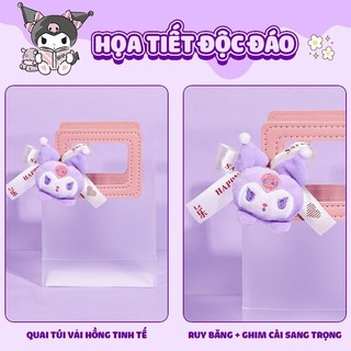 Túi Quà Mini Hoạt Hình Bộ Quà Tặng Kép, Dành Cho Bé Gái Quà Sinh Nhật Và Dịp Tốt Nghiệp Với Dây Buộc Tóc  Văn Phòng Phẩm
