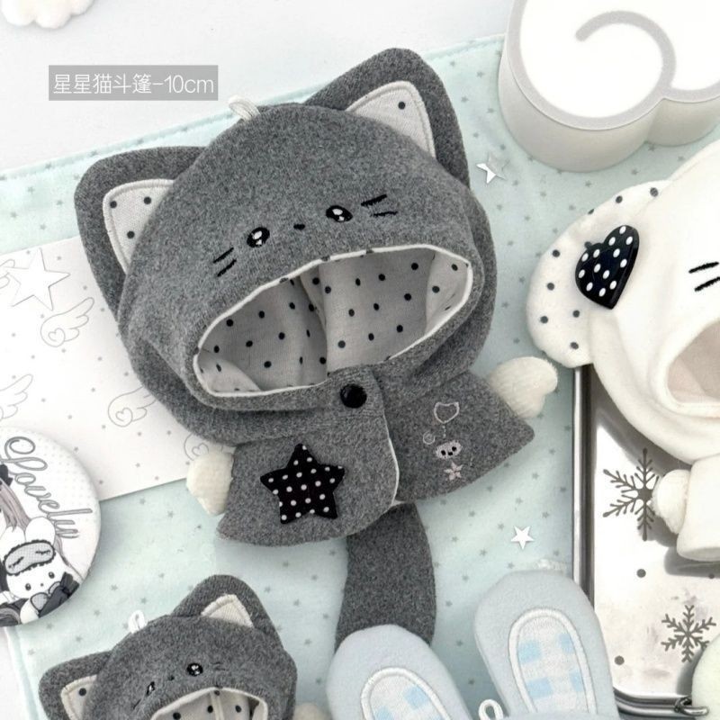 Quần áo trẻ em 10cm < Angel Reverie} Áo choàng nhỏ Búp bê Cotton dễ thương Quần áo mặc siêu dễ thương Không có thuộc tính 5.8