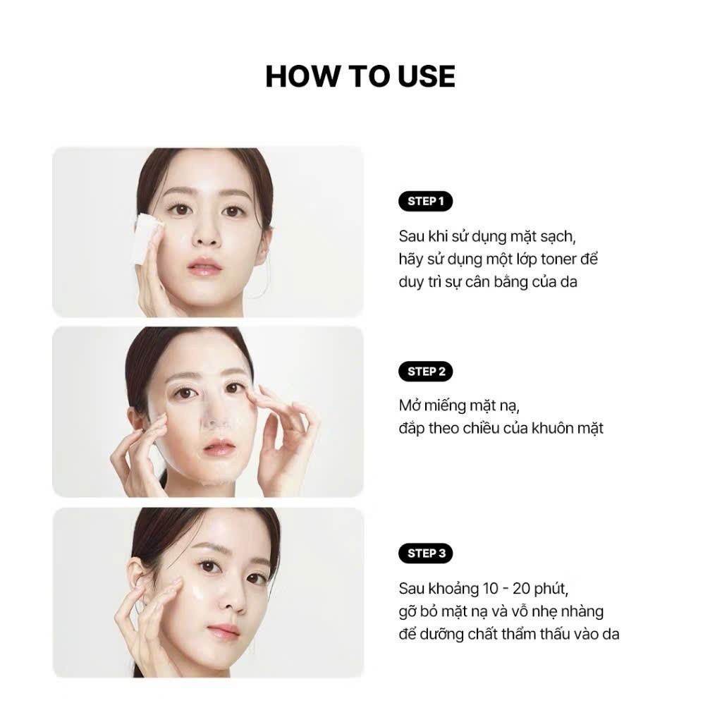 Mặt nạ REJURAN Moisture Treatment Mask PDRx 5% dưỡng ẩm phục hồi cho da nhạy cảm